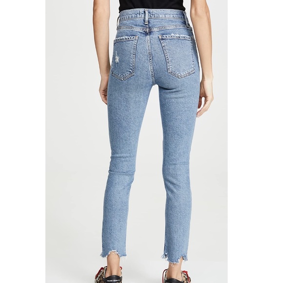 Agolde Nico High Rise Straight Leg Jeans - Picture 8 of 9